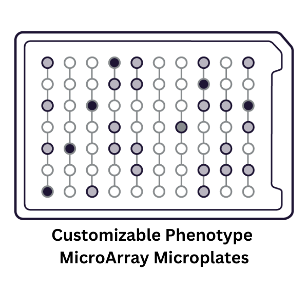 Customizable Phenotype MicroArray Microplates