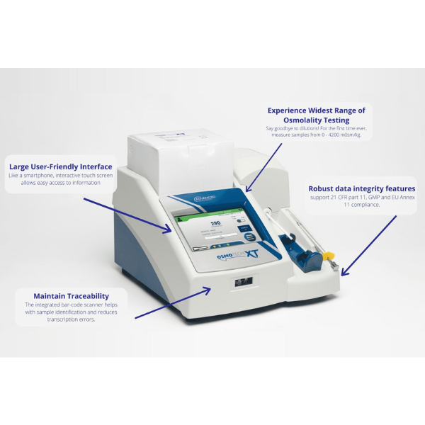 OsmoTECH® XT Single-Sample Micro-Osmometer – instrumedshop